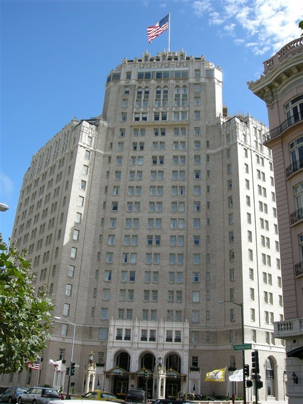 Intercontinental Mark Hopkins in San Francisco!