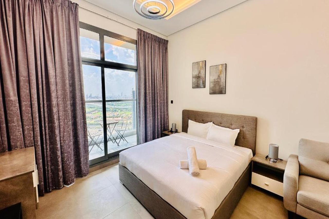 Luxury Studio Apartment Palm View with Big Balcony Free Parking by Belvilla