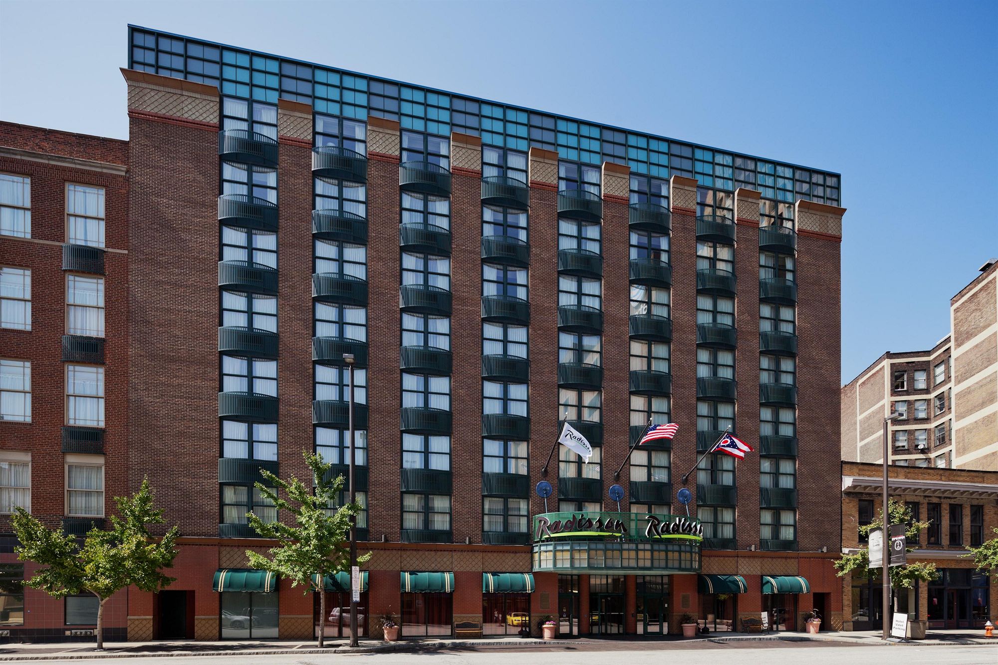 Hotel Indigo Cleveland Downtown (ex Radisson Hotel Cleveland Gateway) in Cleveland!