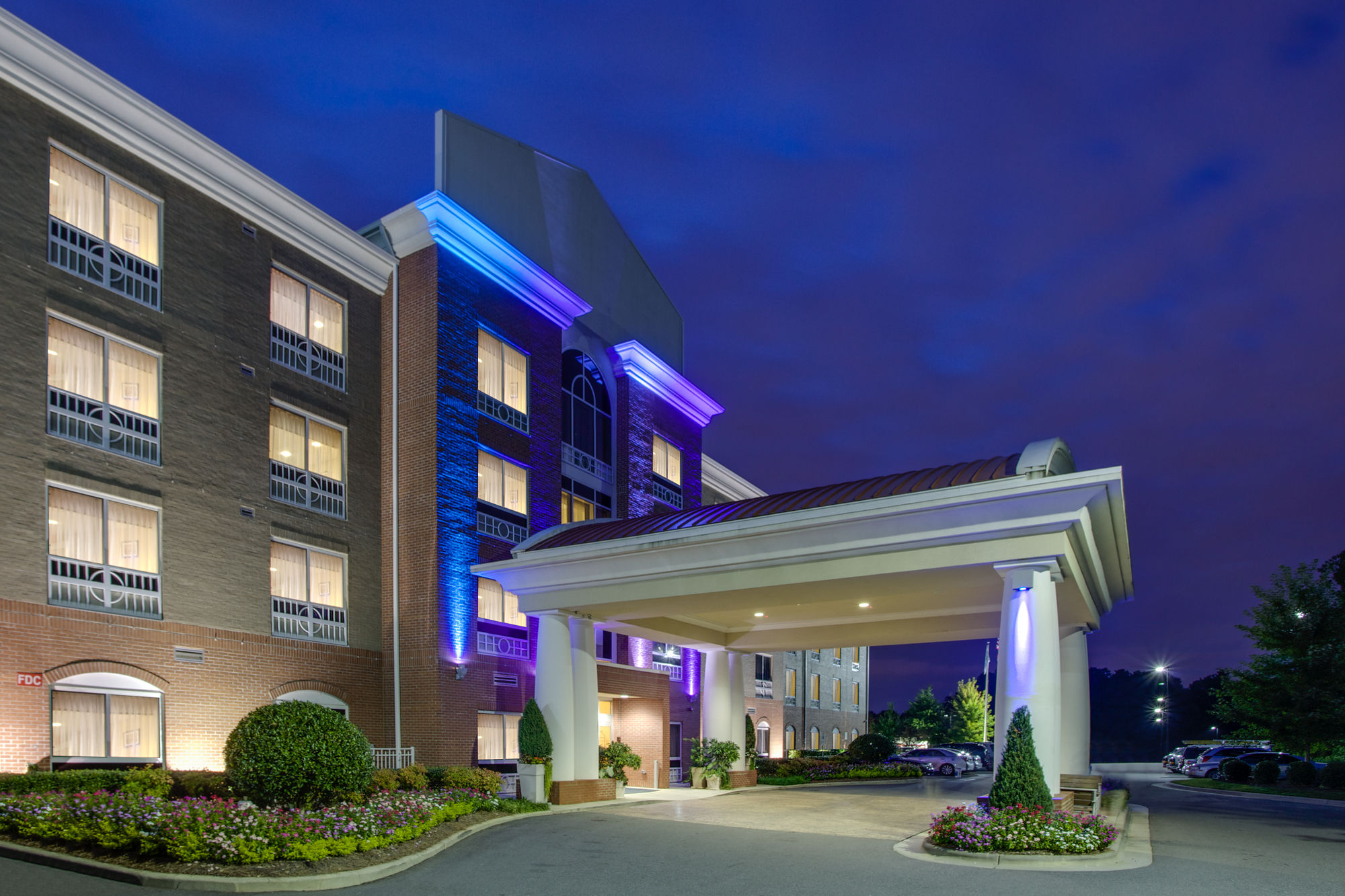 Holiday Inn and Express Hotel Suites Raleigh in Raleigh!