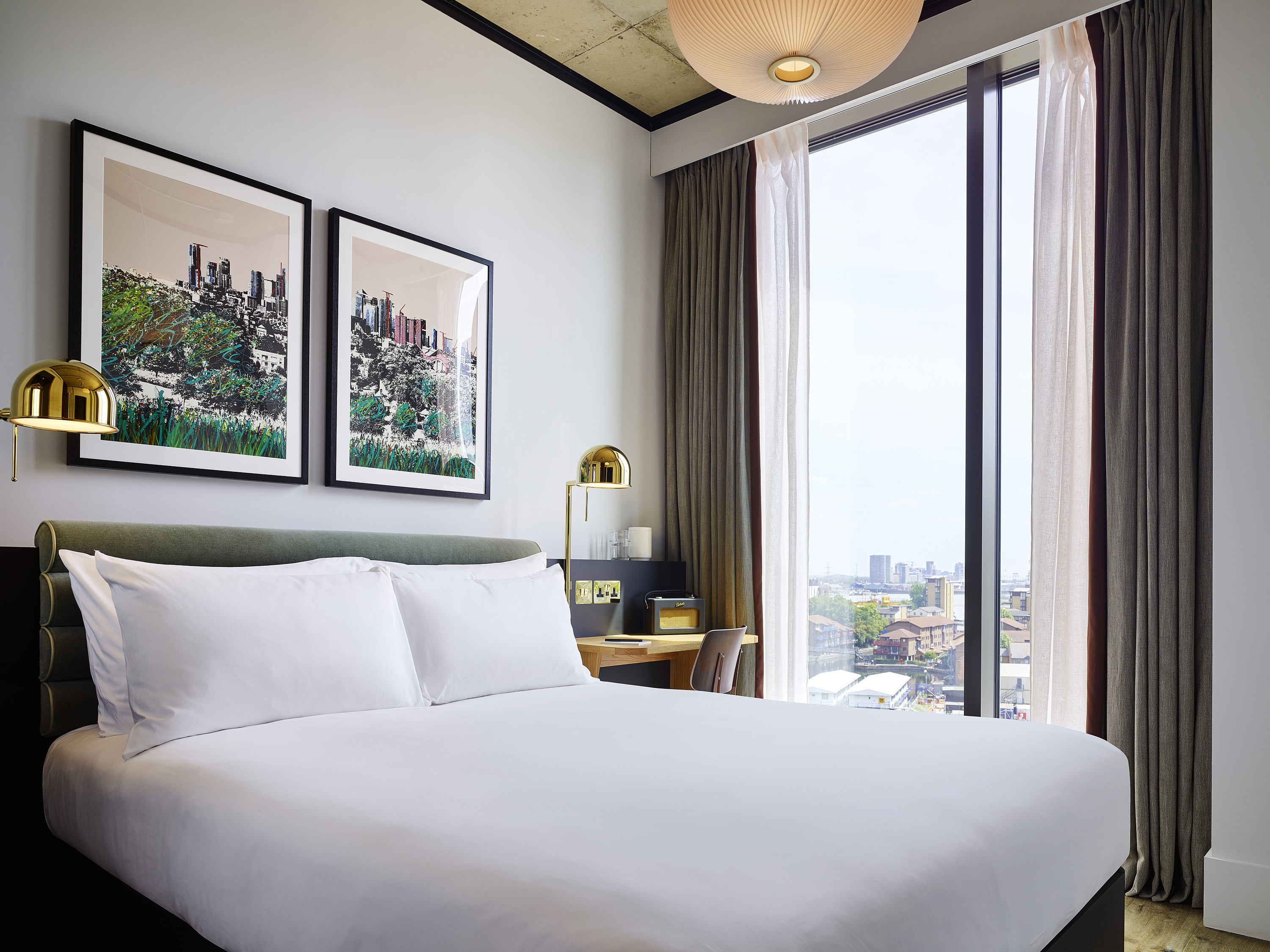 Hotel TRIBE London Canary Wharf, Großbritannien, London. Großes 2