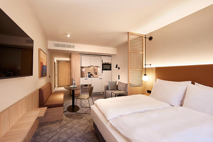 Hotel Adina Apartment Hotel Dusseldorf, Deutschland, Düsseldorf. Großes 300