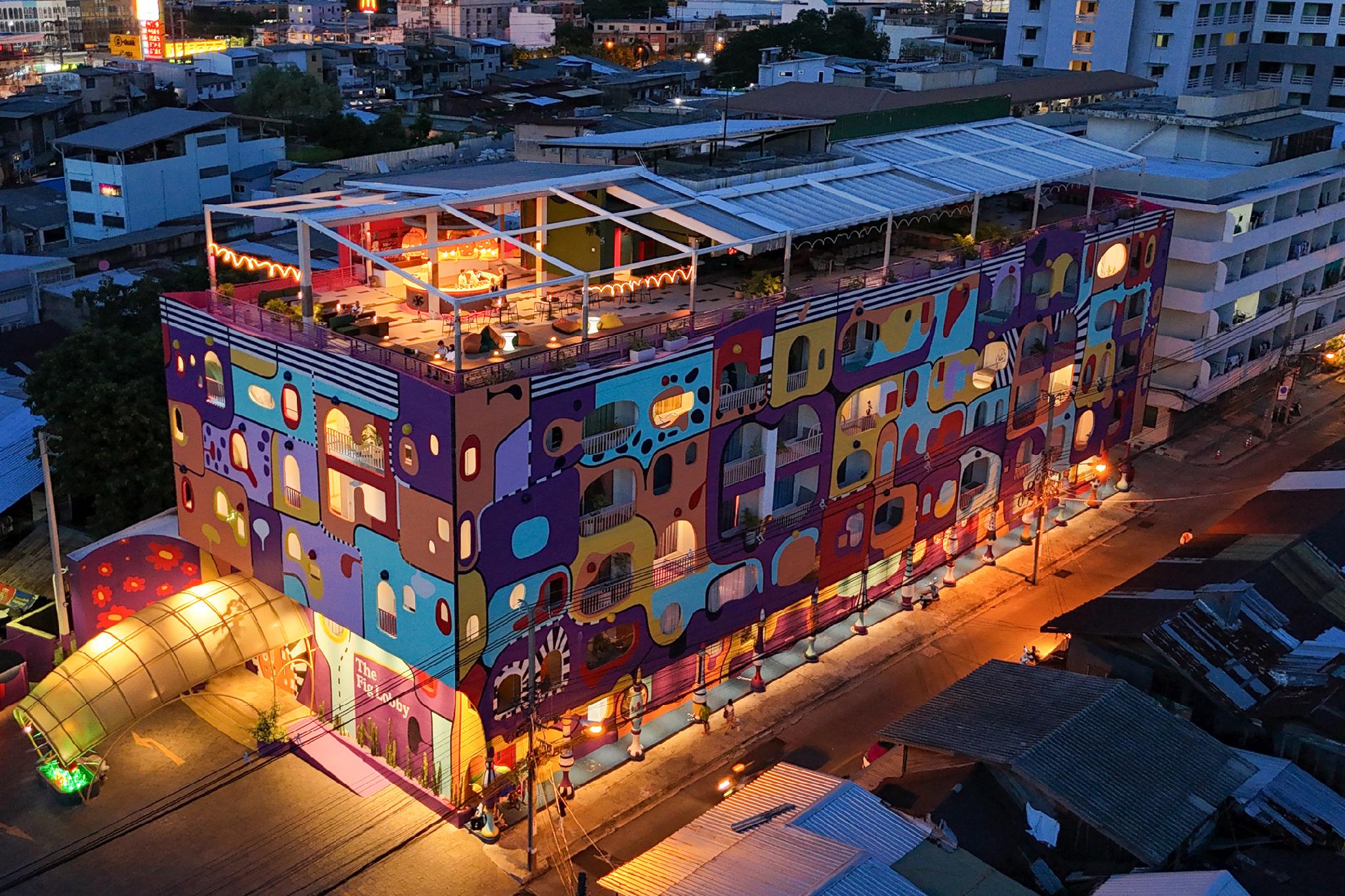 Hotel The Fig Lobby, Thailand, Bangkok. Großes 332