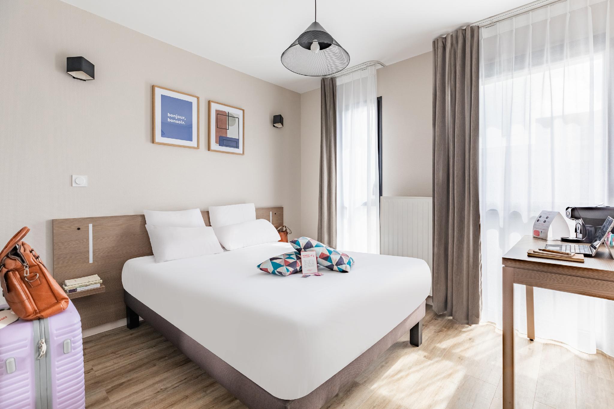 Hotel Appart City Confort Angers, Frankreich, Angers. Großes 360