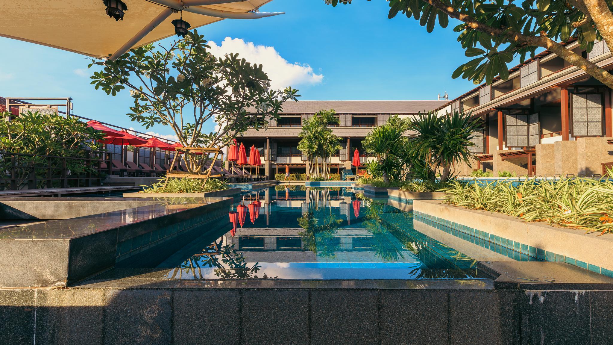 Hotel Am Samui Palace, Thailand, Lamai Beach. Großes 830