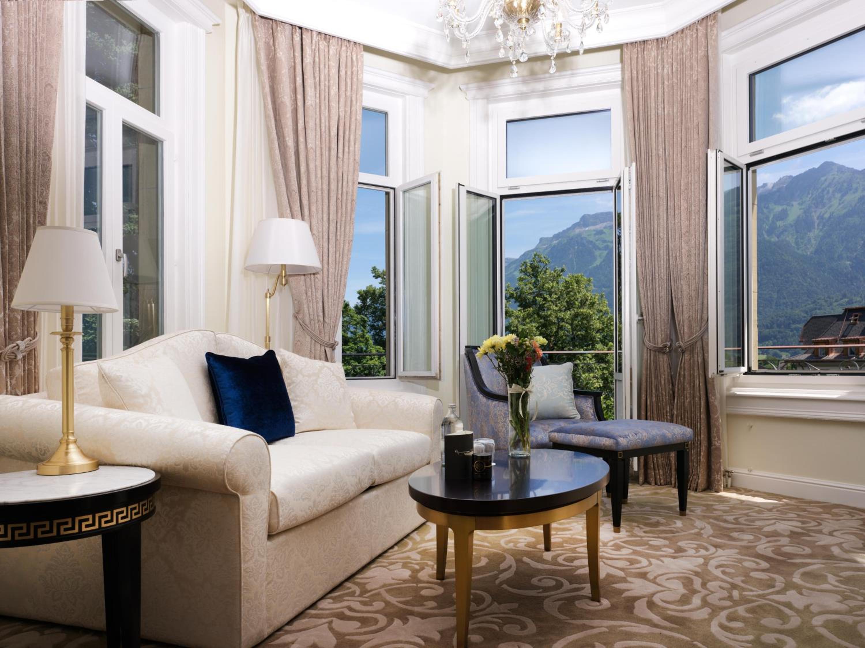 Hotel Grand Hotel Beau Rivage, Schweiz, Interlaken. Großes 742