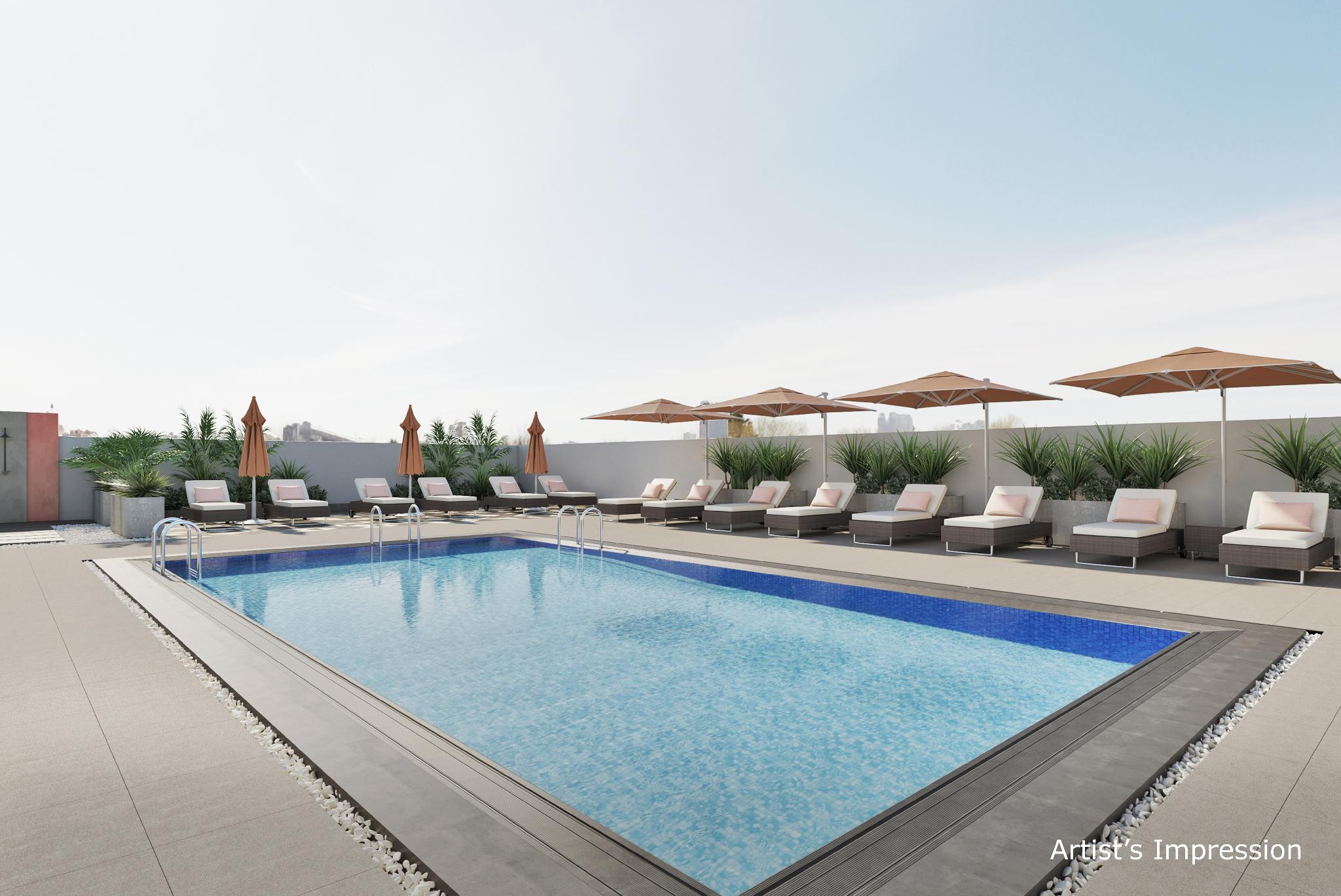 Hotel Lemon Tree Hotel Jumeirah, Dubai, Vereinigte Arabische Emirate, Dubai. Großes 149