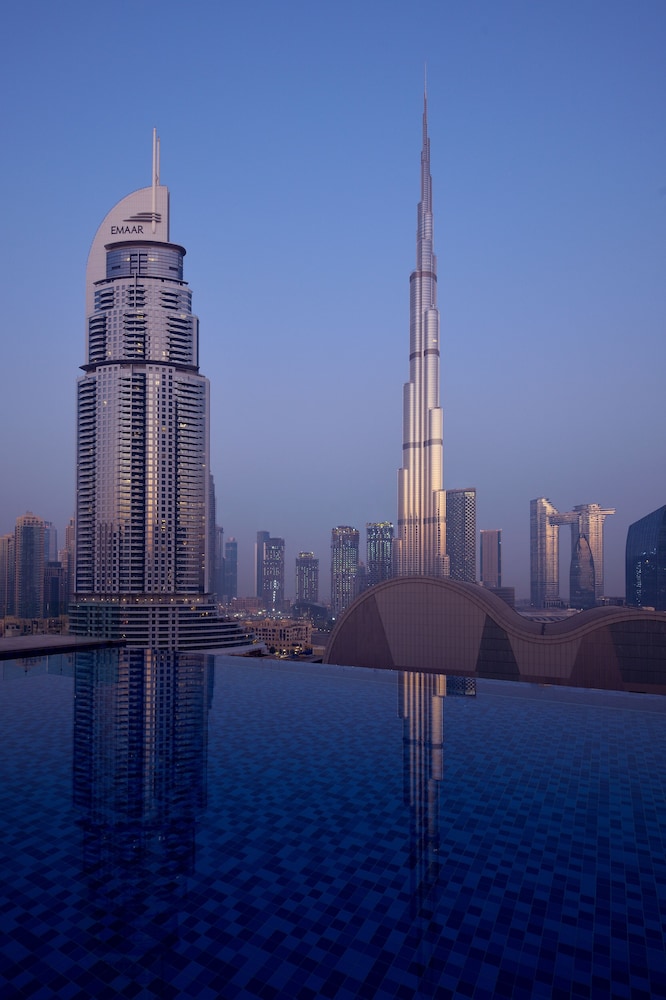 Hotel Address Dubai Mall, Vereinigte Arabische Emirate, Dubai. Großes 374