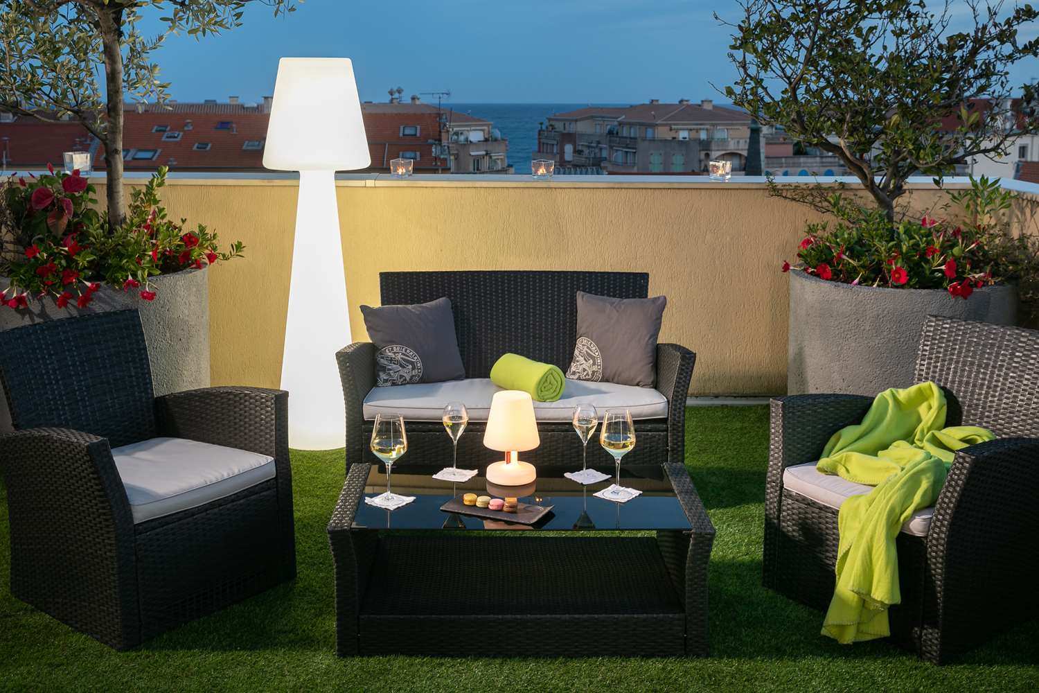 Hotel Best Western Hotel Mediterranee Menton, Frankreich, Menton. Großes 72