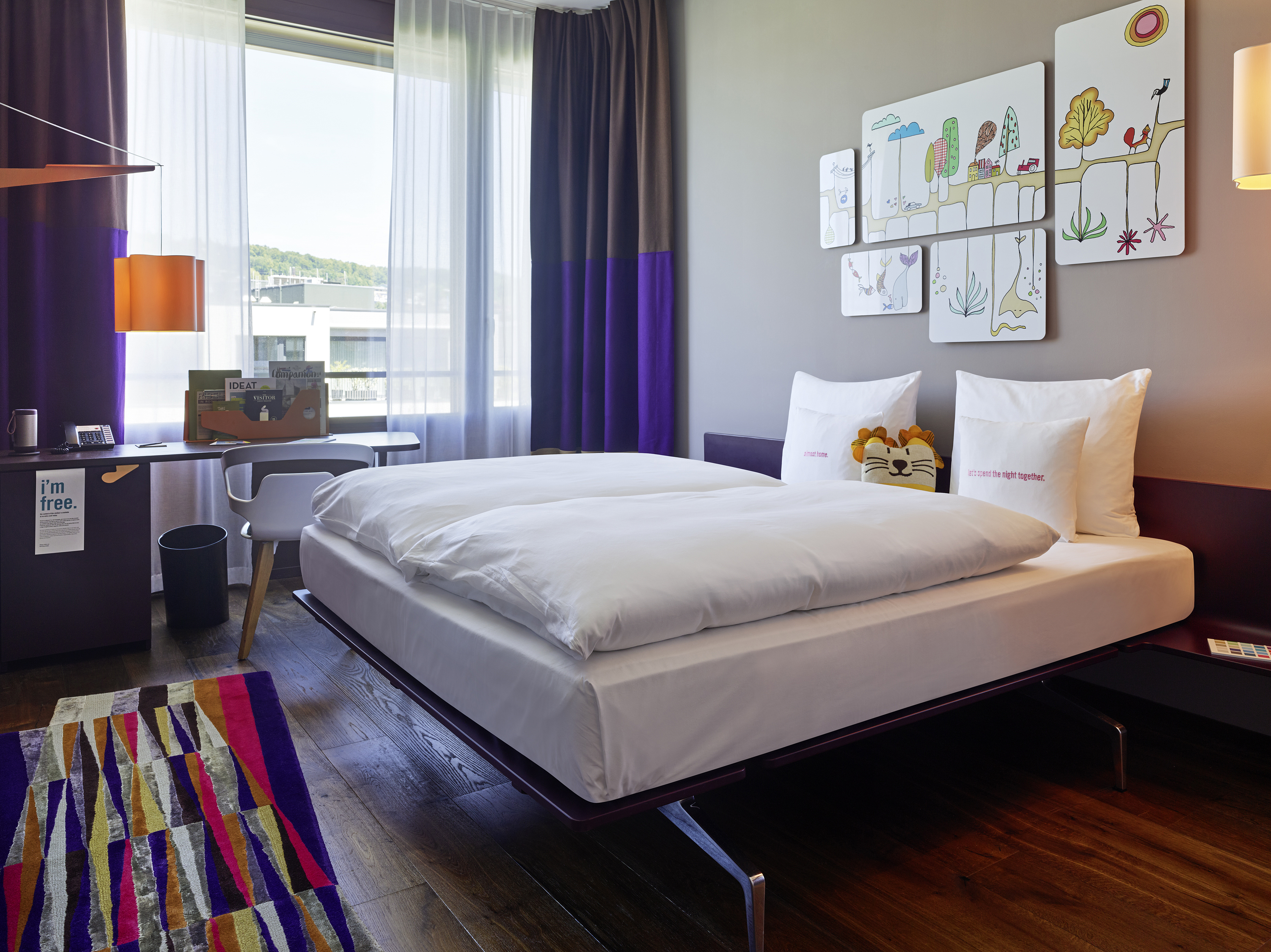 Hotel 25hours Hotel Zurich West, Schweiz, Zürich. Großes 172