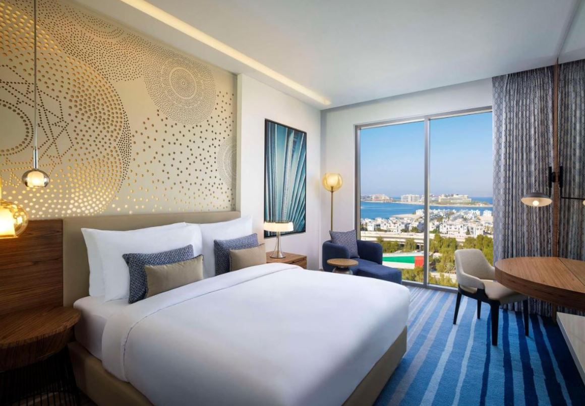 Hotel Tumbi Hotel Dubai The Palm, Tapestry Collection by Hilton, Vereinigte Arabische Emirate, Dubai. Großes 86