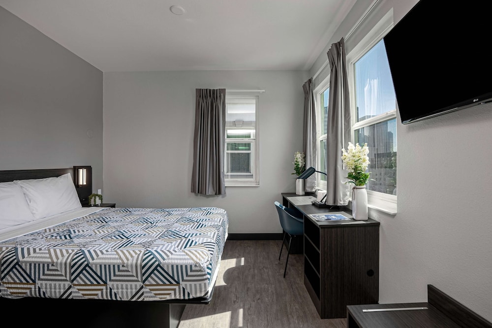 Hotel Motel6 San Diego, CA - Downtown, USA, San Diego. Großes 91