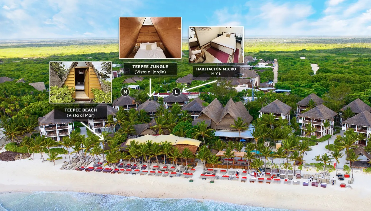 Hotel Mia Tulum Resort Beach Front