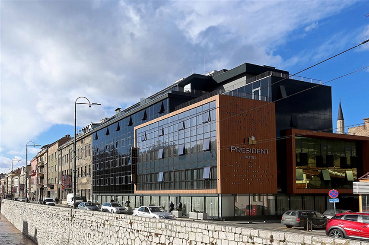 Hotel President Sarajevo Hotel, Bosnien und Herzegowina, Sarajevo. Großes 1