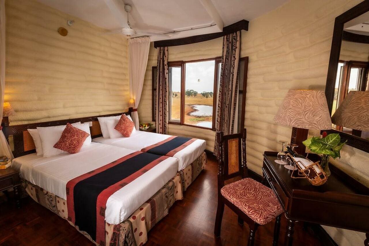 Hotel Salt Lick Safari Lodge (Ex Sarova), Kenia, Tsavo-West-Nationalpark. Großes 2