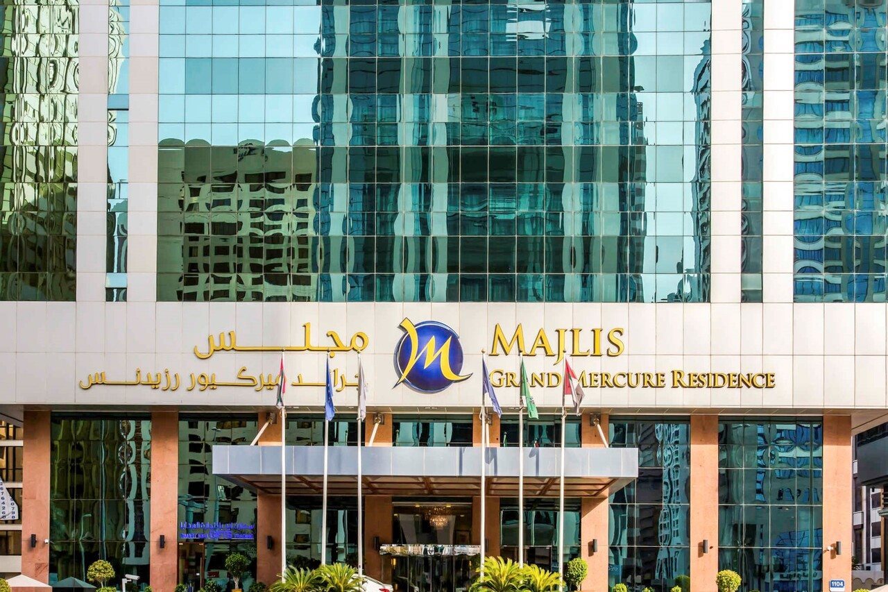 Hotel Majlis Grand Mercure Residence Abu Dhabi, Vereinigte Arabische Emirate, Abu Dhabi. Großes 1