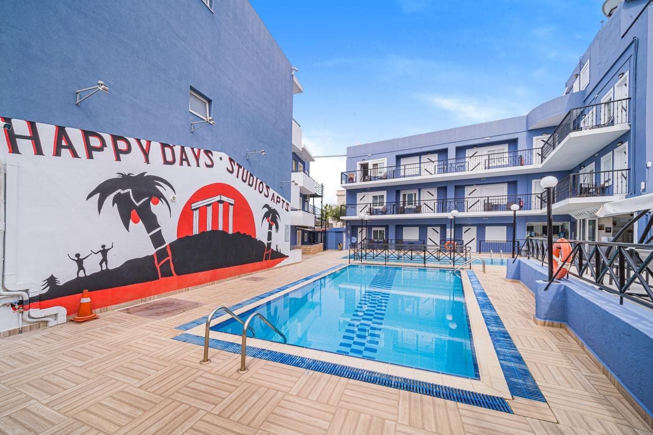 Hotel Happy Days Studios Malia, Griechenland, Mália (Kreta). Großes 2