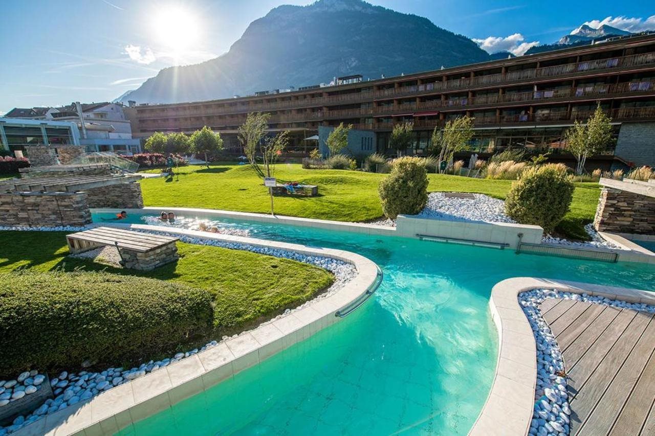 Hotel Les Bains de Saillon, Schweiz, Saillon. Großes 2