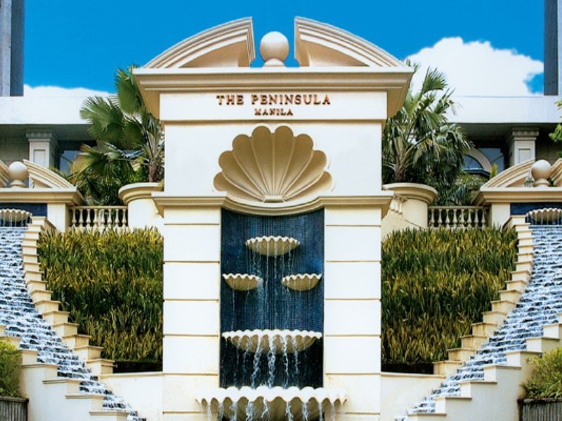 Hotel The Peninsula Manila, Philippinen, Makati. Großes 1