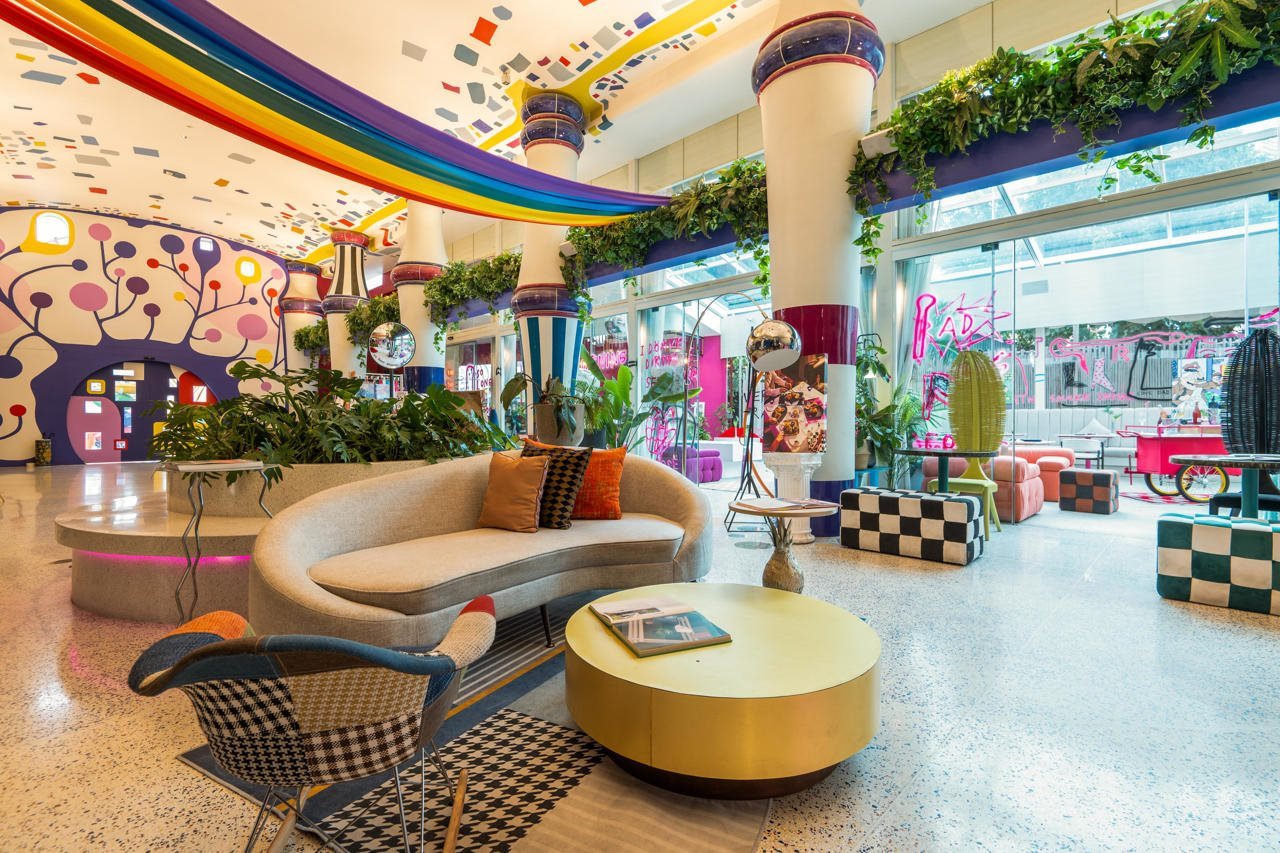 Hotel The Fig Lobby, Thailand, Bangkok. Großes 2