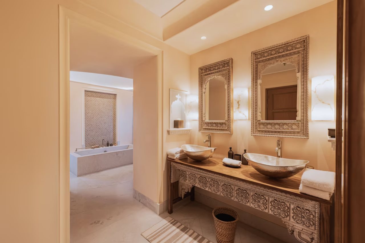 Hotel Six Senses Fort Barwara, Indien, Sawai Madhopur. Großes 18