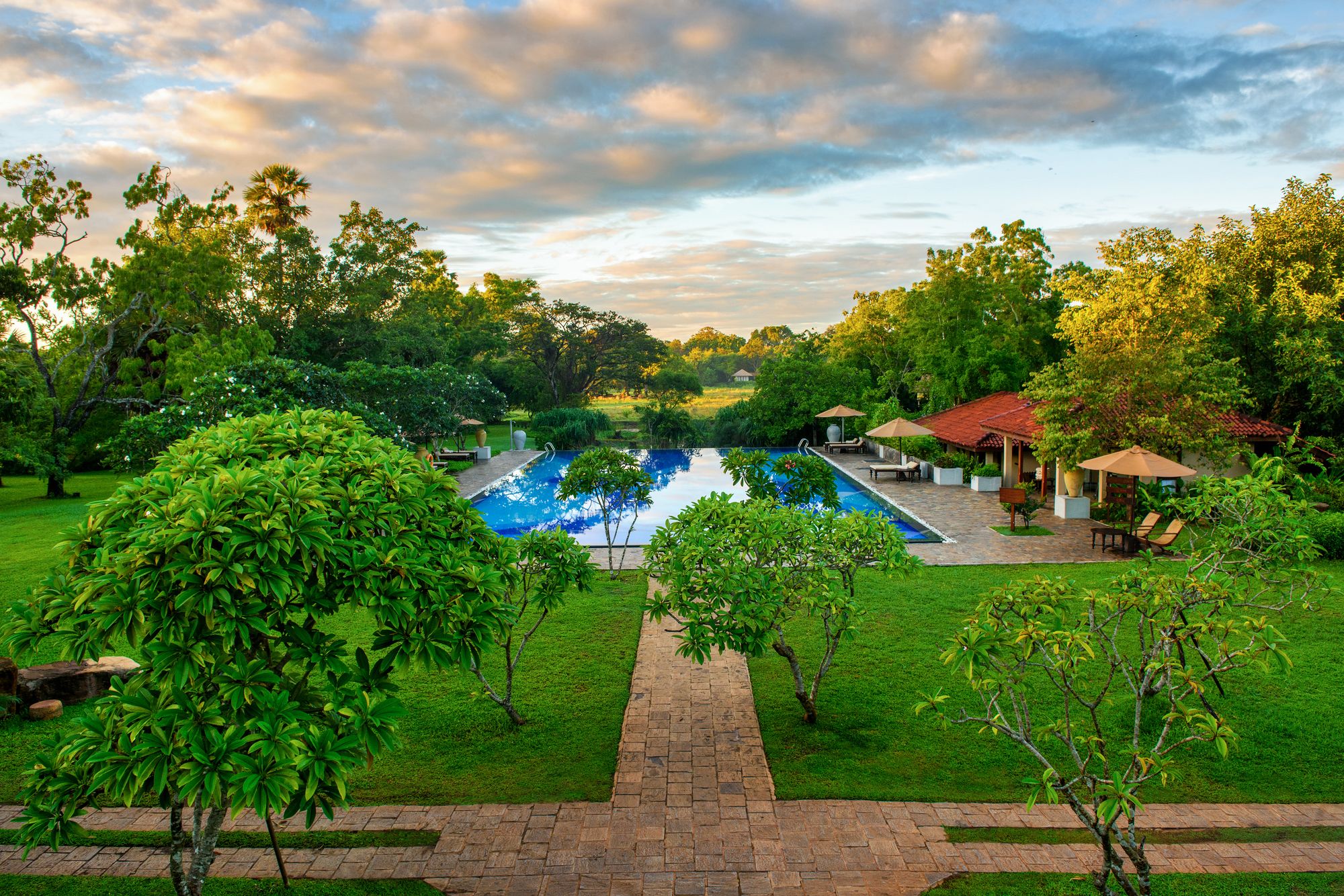 Hotel Uga Ulagalla, Sri Lanka, Anuradhapura. Großes 2
