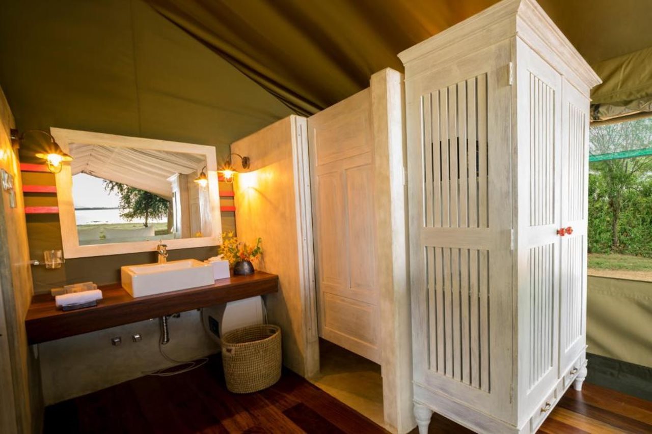 Hotel Flameback Eco Lodge, Sri Lanka, Weerawila. Großes 12